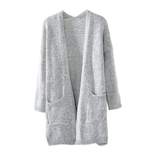 Long Cardigan Sweater with Pockets
