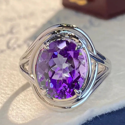 Amethyst Fashion Ring